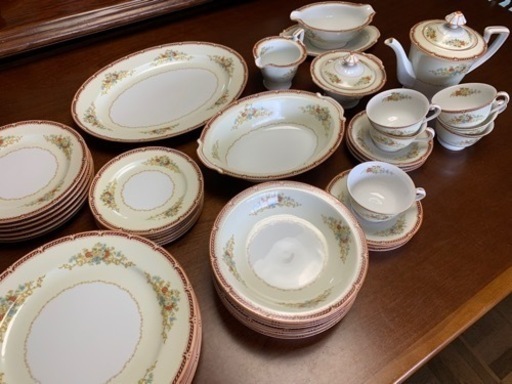 6日までの期間限定　オールドノリタケ　アンティーク食器42点