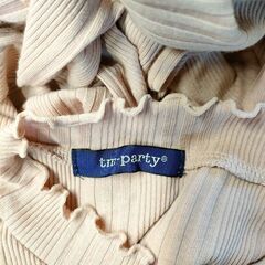 tm-party レディース　トップス　Ｍ　ピンクベージュの画像