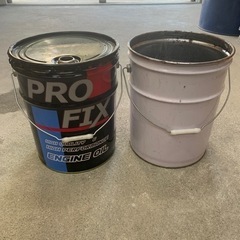 ペール缶×2個