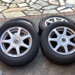 〈お引渡し決まりました〉スタッドレス＋アルミホイール　4本　ブリザックVRX 185/65R15  ホイール15x6J インセット35
