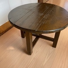 モダンちゃぶ台S木製折りたたみ式ミニテーブル飾り台ウッド座卓