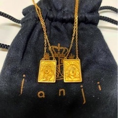 最終出品！janji 赤西仁愛用　マリエス　ゴールド　ネックレス