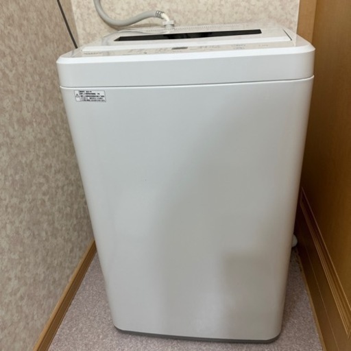 【1年も使用していません】洗濯機　maxzen JW50WP01 5.0kg