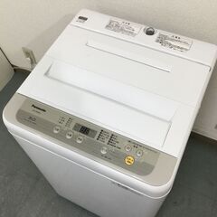 (4/9受渡済)JT5177【Panasonic/パナソニック 5.0㎏洗濯機】美品 2018年製 NA-F50B12 家電 洗濯 全自動洗濯機 簡易乾燥機能付