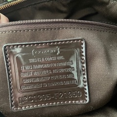 正規品　coach コーチ　ハンドバッグの画像