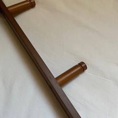 中古  壁掛けハンガーラック/ハンガーポール