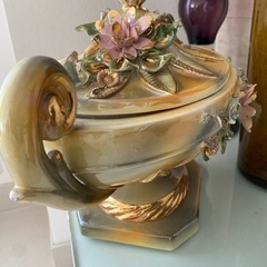 イタリア製　陶器置物の画像