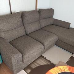 ソファ　３人掛け　カウチソファ