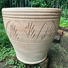 素焼き植木鉢　大型　テラコッタ