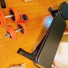 ⭐️セット価格⭐️マルチポジションベンチ・ダンベル20kg×2