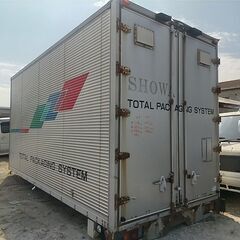 鹿児島発☆2tトラックコンテナ②（アルミバン）倉庫代わりに！！の画像