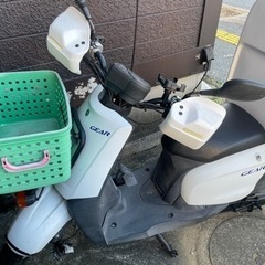 ヤマハ　ギア FI パーキングスタンド　原付ニ種インジェクション　ウーバーイーツ　宅配 UA06Jの画像