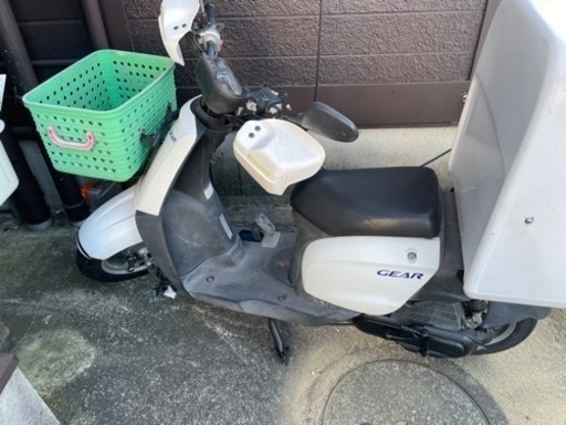 ヤマハ　ギア FI パーキングスタンド　原付ニ種インジェクション　ウーバーイーツ　宅配 UA06J