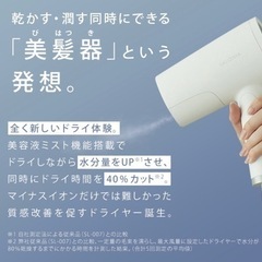 【新品未使用】SALONIA サロニア トリートメント ミスト ドライヤー ＆セラムセットの画像