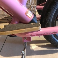 d-bike キックバイク ピンクの画像