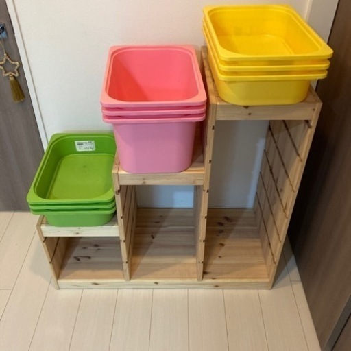 IKEA 引き出し 棚　トロファスト