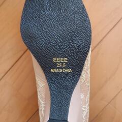 【未使用品】パンプス　23.5cmの画像