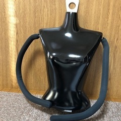 【トルソー】黒色　ハンガータイプ　マネキン　半身