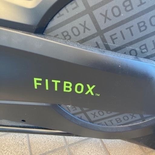 【中古品】FITBOX フィットボックス エアロバイク スピンバイク FBX-002B_01 負荷8段階 2020年製