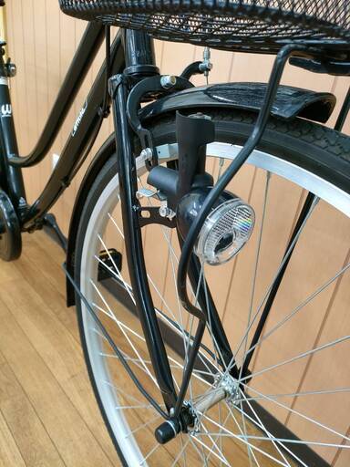自転車 アフィッシュW -L 26インチ ブラック 2022年4月登録車 ③