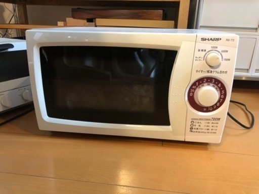 SHARPレンジ＋オーブンPanasonic(無料)