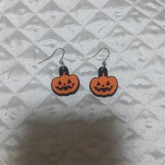 ハロウィン パンプキン ピアス イヤリング アクセサリー おばけ...