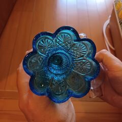 アンティーク　和ガラス　骨董　骨董品　古美術　ランプ　オイルランプの画像
