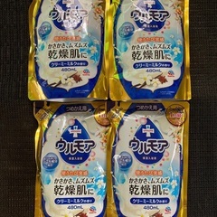 ●決まりました【未開封】保湿入浴液ウルモア４８０ml詰替クリーミ...