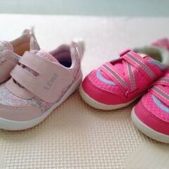 IFME 子供靴2足セット 12.5cm 13cm ピンク 子供...