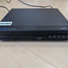 DVDプレイヤー　HDMI　リモコン無　作動正常