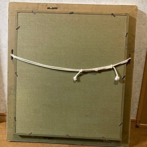 人気 谷垣博子 油絵 ハート柄