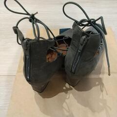 ［値下げ］レディース カーキ パンプス LLの画像
