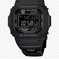 値下げ❗️G-SHOCK 保護フィルム付き 電波時計 太陽光発電 の画像
