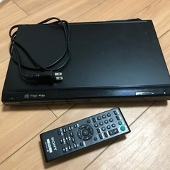 ソニー　DVDプレーヤー　無料でお譲りします