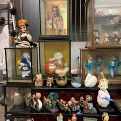 ご当地　お土産　民芸品　人形　など　古民家の画像