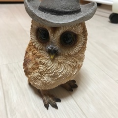 フクロウの置物