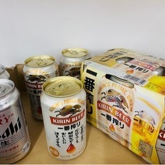 ウイスキー合計７本＋ビール10缶 新品未使用未開封 の画像