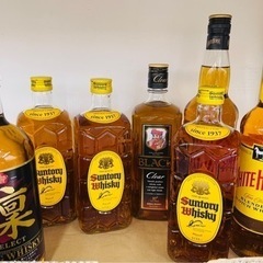 ウイスキー合計７本＋ビール10缶 新品未使用未開封 