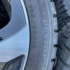 S660スタッドレスタイヤ4本　ホンダ純正ホイールセットの画像