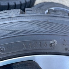 S660スタッドレスタイヤ4本　ホンダ純正ホイールセットの画像