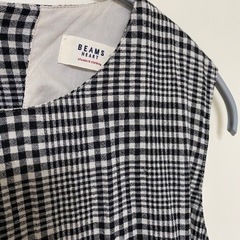 ♢美品  BEAMS ギンガムチェックワンピースの画像