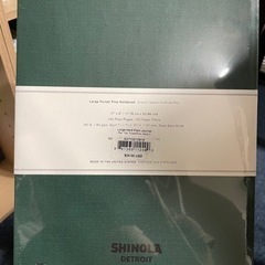 SHINOLA DETROIT ノート2冊セットの画像