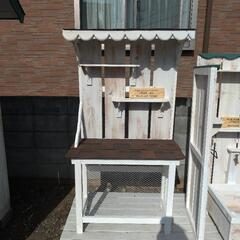 手作り　ハンドメイド　 エアコンスペースコーナー　室外機カバー ...
