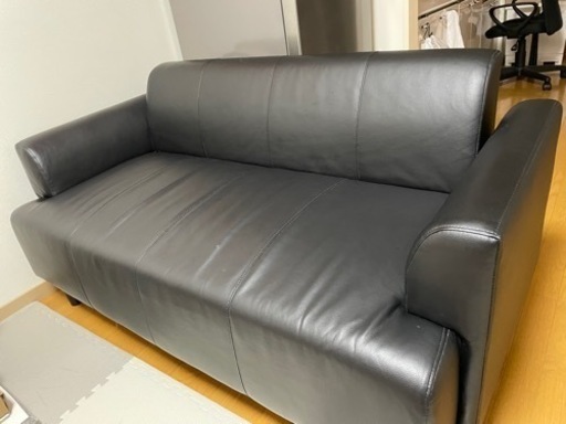 ソファ（黒）