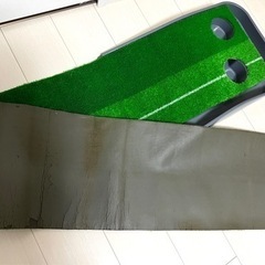 (お取引き中) 中古ゴルフパターマット 練習用具の画像