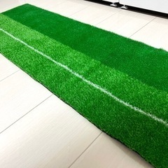 (お取引き中) 中古ゴルフパターマット 練習用具の画像