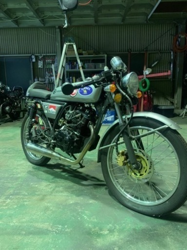 現状渡し　スカイチーム　skyteam ace125  バイク　カフェレーサー