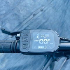 電動アシスト　折りたたみ自転車　ガレージ保管　美車　乗車10回程度　※値段交渉OKの画像
