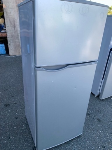 配送可能　シャープ SHARP SJ-H12Y-S [冷蔵庫（118L・右開き） 2ドア シルバー系]