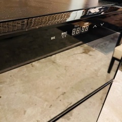 Grand Line WRH-M262 [2ドア ミラーガラス 冷蔵庫一体型ワインクーラー 62L ブラック] 検　ワインクーラー　ワインセラー　ボトルホルダー　ワイン　冷蔵庫　グランドライン　A-stage エーステージの画像